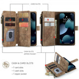 CaseMe iPhone 13 Mini Cover C30 Serie Brun