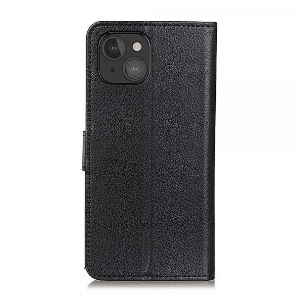 Nordic Covers iPhone 13 Mini Etui Litchi Raven Black