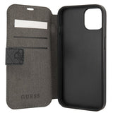 Guess iPhone 13 Mini Cover Metal Logo Grå