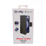 Celly iPhone 13 Mini Cover Wally Wallet Case Sort