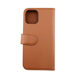 Rvelon iPhone 13 Mini Folio Cover Kortlomme Brun
