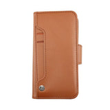 Rvelon iPhone 13 Mini Folio Cover Kortlomme Brun