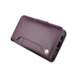 Rvelon iPhone 13 Mini Folio Cover Kortlomme Lilla