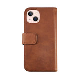 Rvelon iPhone 13 Mini Cover Ægte Læder Brun