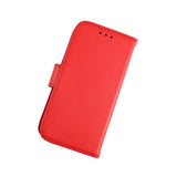 Rvelon iPhone 13 Mini Etui Ægte Læder Rød
