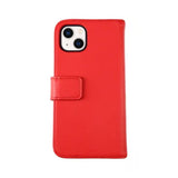 Rvelon iPhone 13 Mini Etui Ægte Læder Rød