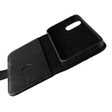 Rvelon iPhone 13 Mini Etui Ægte Læder Sort