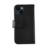 Rvelon iPhone 13 Mini Etui Ægte Læder Sort