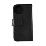 Rvelon iPhone 13 Mini Etui Ægte Læder Sort