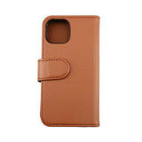 Rvelon iPhone 13 Mini Cover Magnetisk Aftagelig Skal Brun
