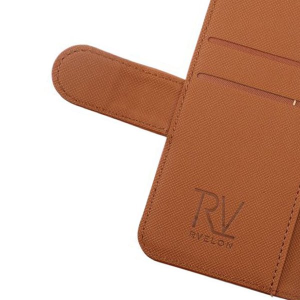 Rvelon iPhone 13 Mini Cover Magnetisk Aftagelig Skal Brun