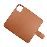 Rvelon iPhone 13 Mini Cover Magnetisk Aftagelig Skal Brun
