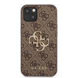 Guess iPhone 13 Mini Cover Big Logo Brun