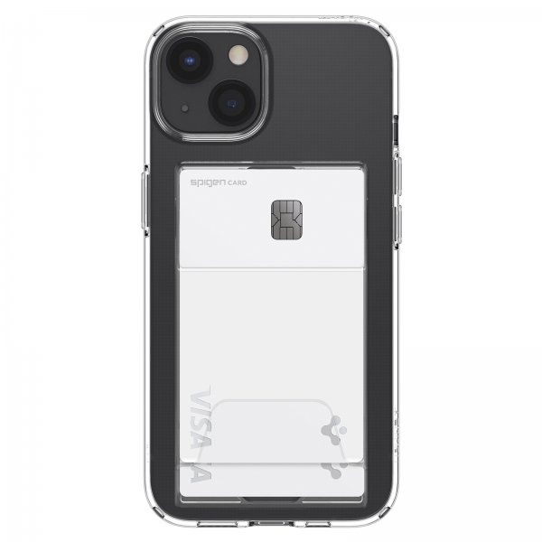 Spigen iPhone 13 Mini Cover Crystal Slot Dual Crystal Clear