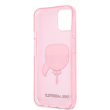 Karl Lagerfeld iPhone 13 Mini Cover Full Glitter Rosa