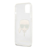 Karl Lagerfeld iPhone 13 Mini Cover Fuld Glitter Sølv