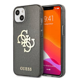 Guess iPhone 13 Mini Cover Fuld Glitter Sort