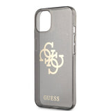 Guess iPhone 13 Mini Cover Fuld Glitter Sort