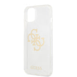 Guess iPhone 13 Mini Cover Full Glitter Transparent