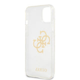Guess iPhone 13 Mini Cover Full Glitter Transparent