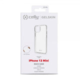 Celly iPhone 13 Mini Cover GELSKIN Transparent