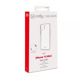 Celly iPhone 13 Mini Cover GELSKIN Transparent