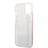 Guess iPhone 13 Mini Cover Liquid Glitter Paisley Pattern Guld