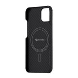 Pitaka iPhone 13 Mini Cover MagEZ Case 2 Sort/Grå Twill