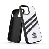 Adidas iPhone 13 Mini Cover Støbt Etui PU Hvid