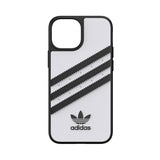 Adidas iPhone 13 Mini Cover Støbt Etui PU Hvid