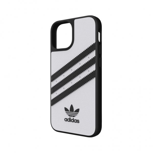 Adidas iPhone 13 Mini Cover Støbt Etui PU Hvid