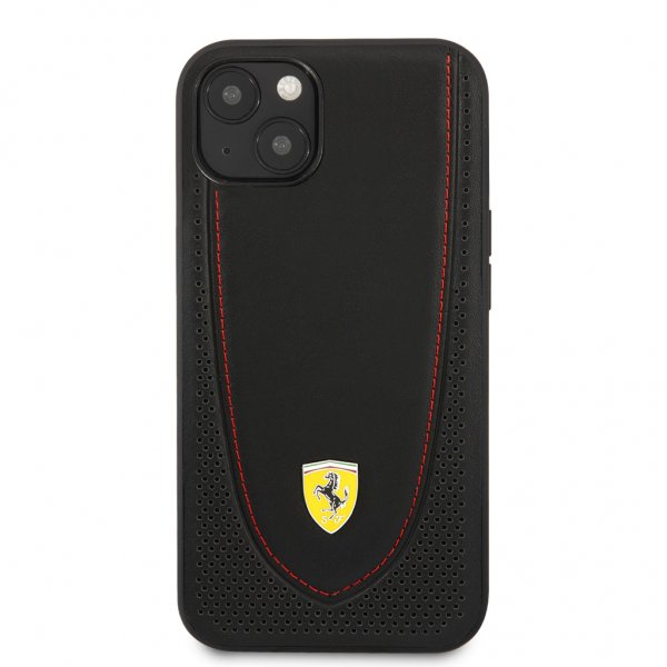 Ferrari iPhone 13 Mini Skal Perforeret Sort