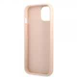 Guess iPhone 13 Mini Cover Printed Stripe Bottom Rosa