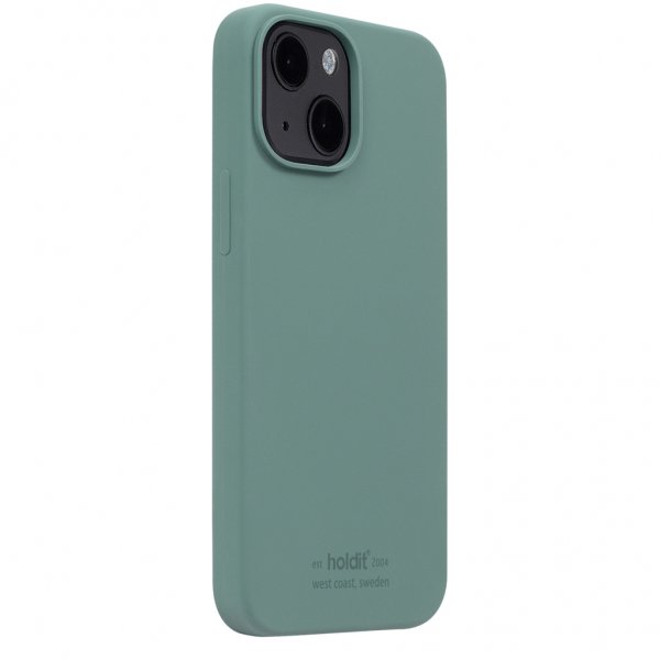 holdit iPhone 13 Mini Cover Silikone Moss Green