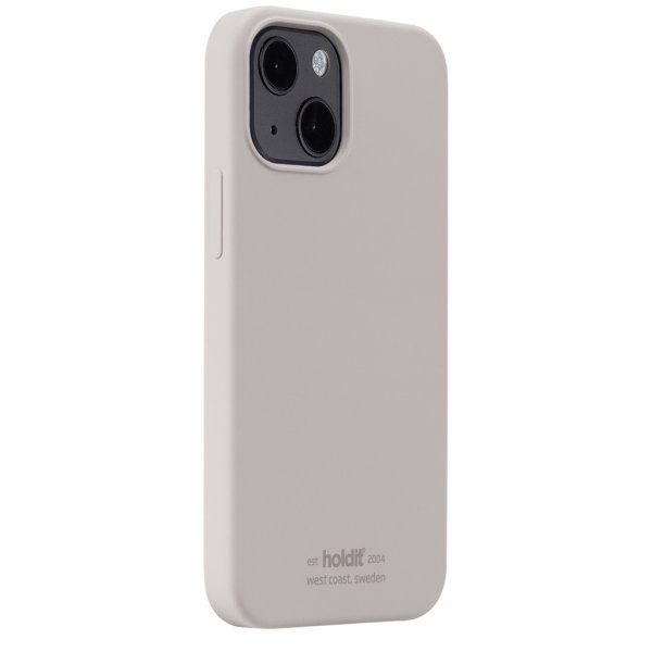 holdit iPhone 13 Mini Cover Silikone Taupe