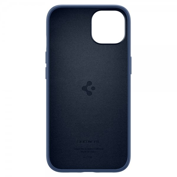 Spigen iPhone 13 Mini Cover Silicone Fit Navy Blue