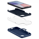 Spigen iPhone 13 Mini Cover Silicone Fit Navy Blue
