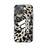 Adidas iPhone 13 Mini Cover Snap Case Leopard Beige