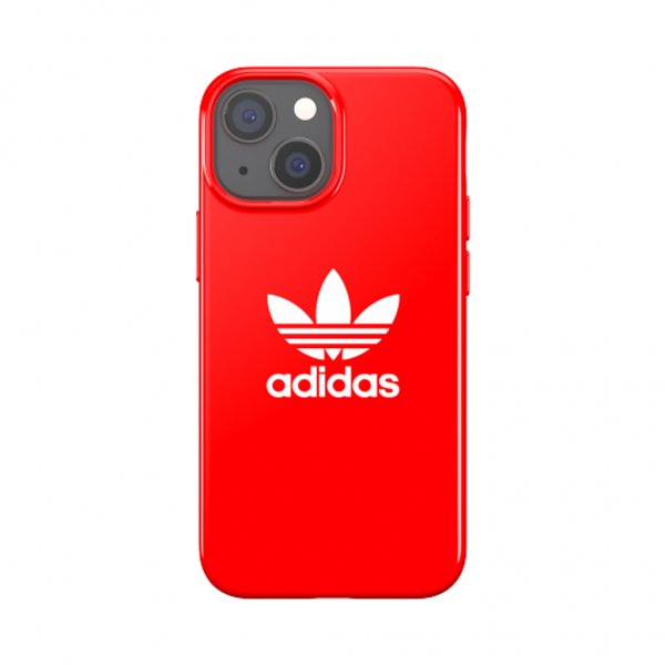 Adidas iPhone 13 Mini Cover Snap Case Trefoil Scarlet