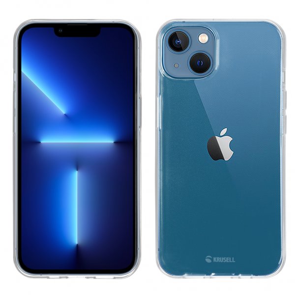 Krusell iPhone 13 Mini Cover SoftCover Transparent