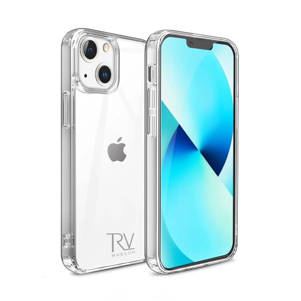 Rvelon iPhone 13 Mini Cover Stødsikkert Transparent