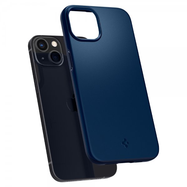 Spigen iPhone 13 Mini Cover Thin Fit Navy Blue