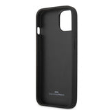 BMW iPhone 13 Mini Cover Trekantmønster Sort