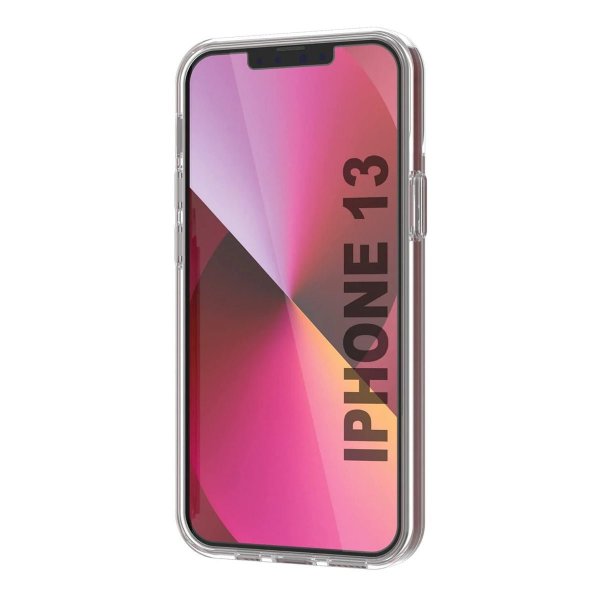 Rvelon iPhone 13 Cover Kortholder Transparent