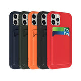 iPhone 13 Cover Kortholder Blå