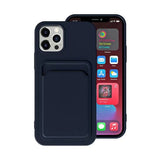 iPhone 13 Cover Kortholder Blå