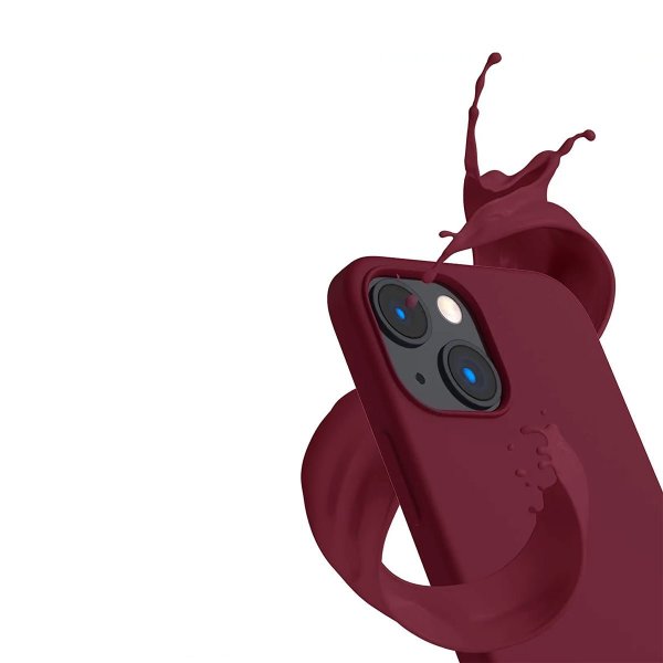 Rvelon iPhone 13 Cover Silikone Lilla
