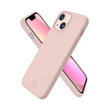 Rvelon iPhone 13 Cover Silikone Sandrosa