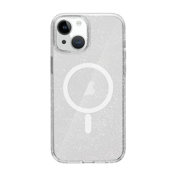 iPhone 13 Cover Glitter MagSafe Transparent