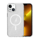 iPhone 13 Cover Glitter MagSafe Transparent
